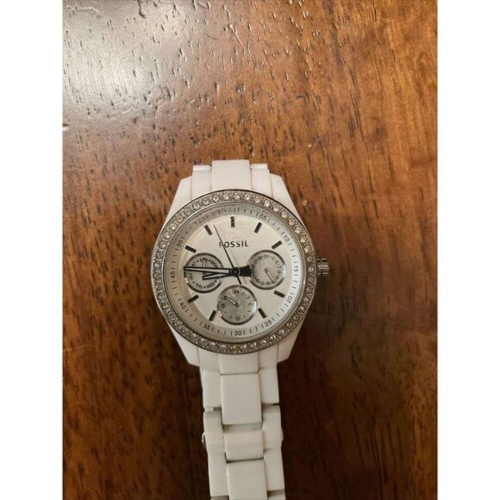 Fossil ES2790 day date 24hr‎ Wrist watch